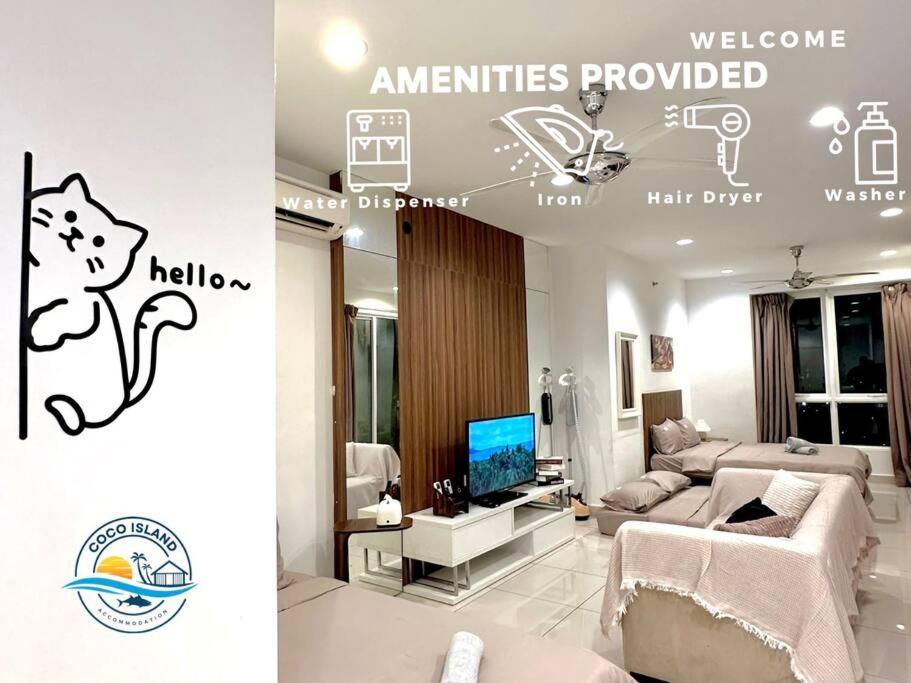 Apartment Mansion One Modern 5pax Walking Distance Gleneagles Hospital Gurney Plaza